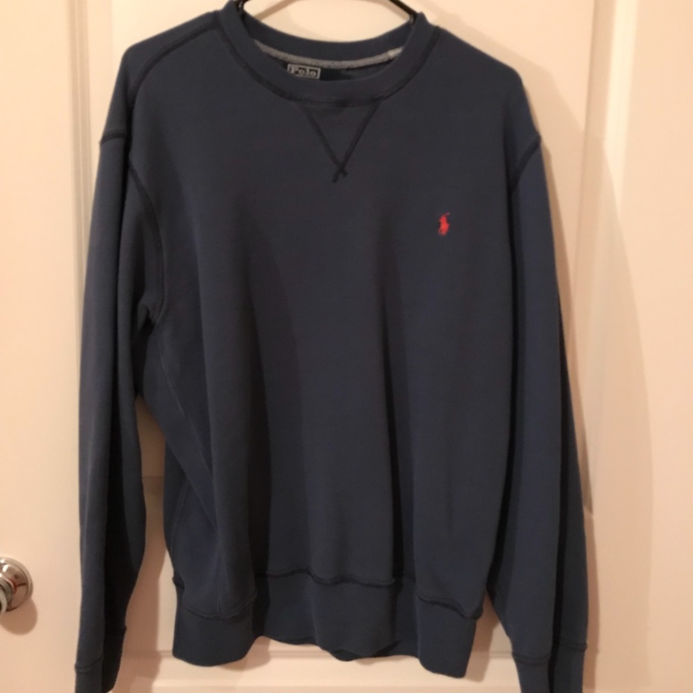 Navy pullover sweatshirt POLO
